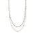 14kgp/925 apatite stone necklace