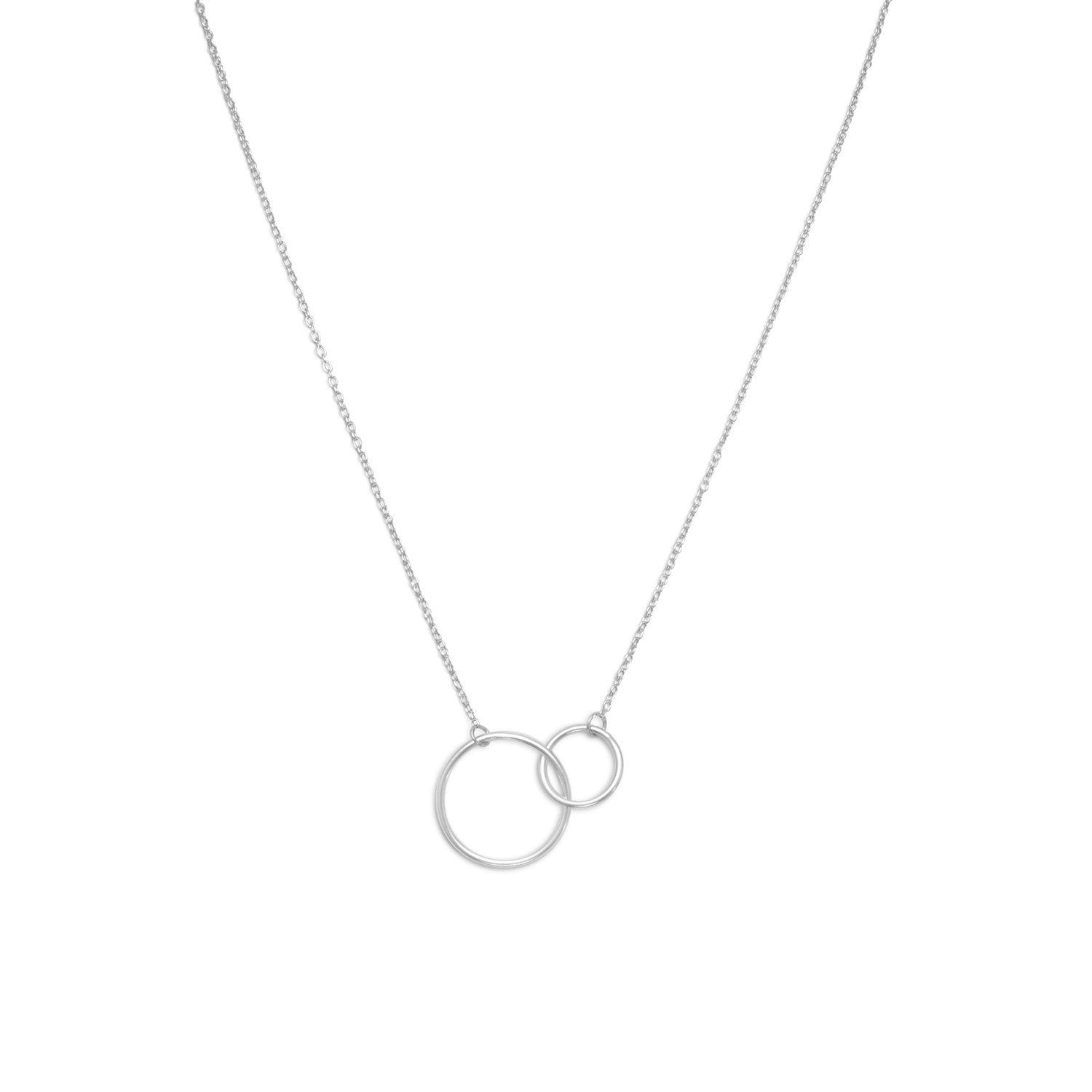 16" + 2" Circle Link Necklace