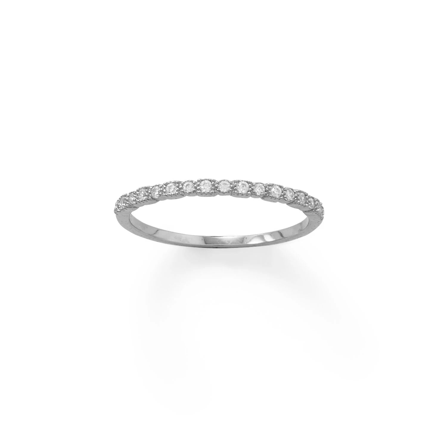 Thin CZ Ring