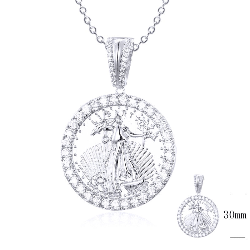 925 Liberty Coin Pendant