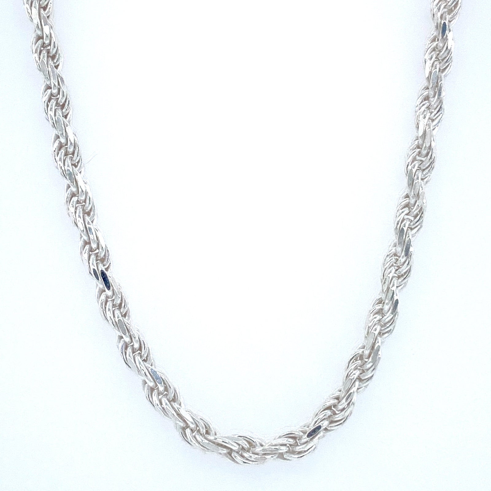 Sterling Silver Rope Chain