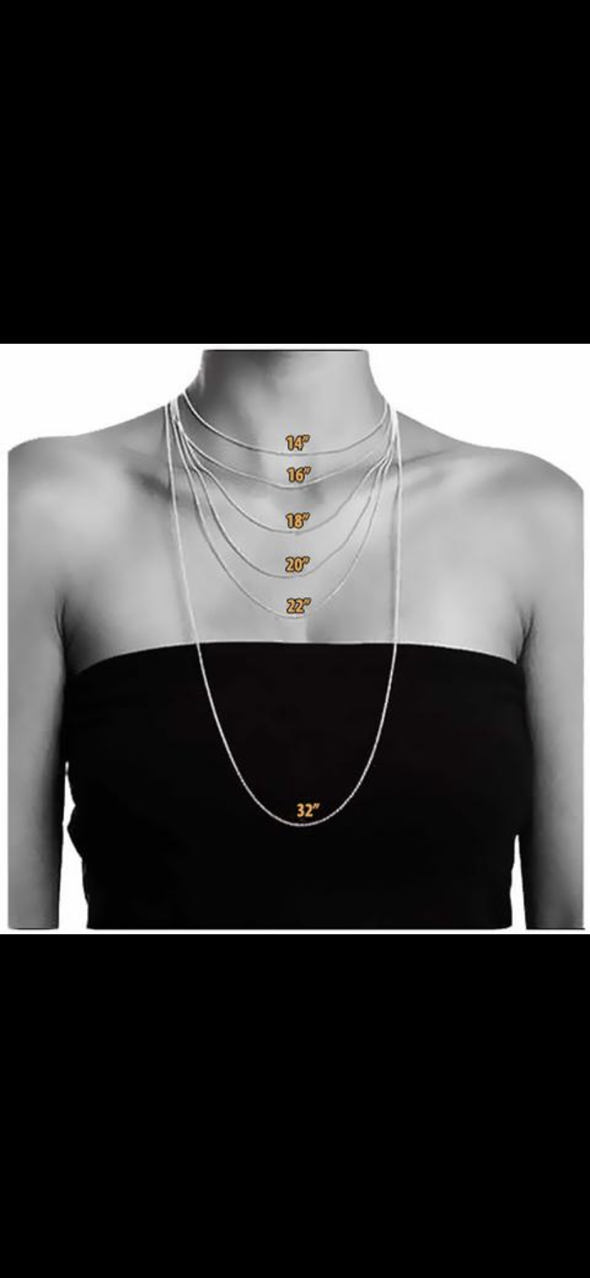 27.5" oval link necklace