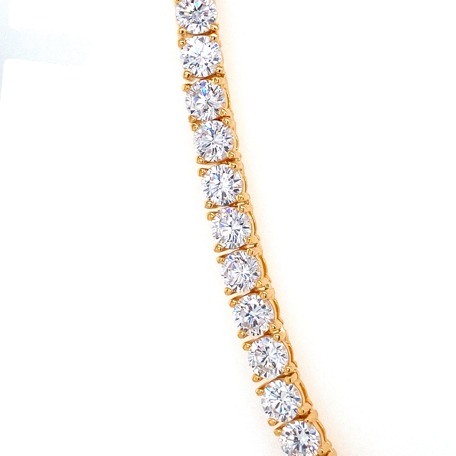 4mm Gp/925 Cz Chain