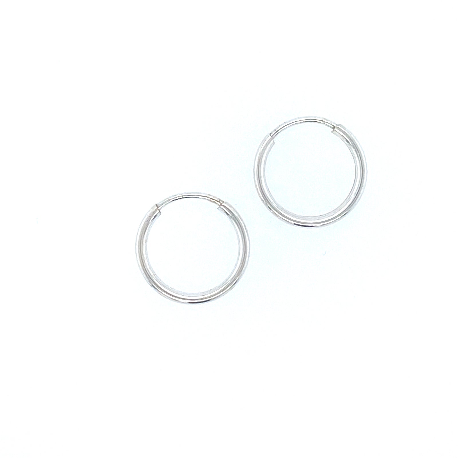 Sterling Silver 2mm Endless Hoop