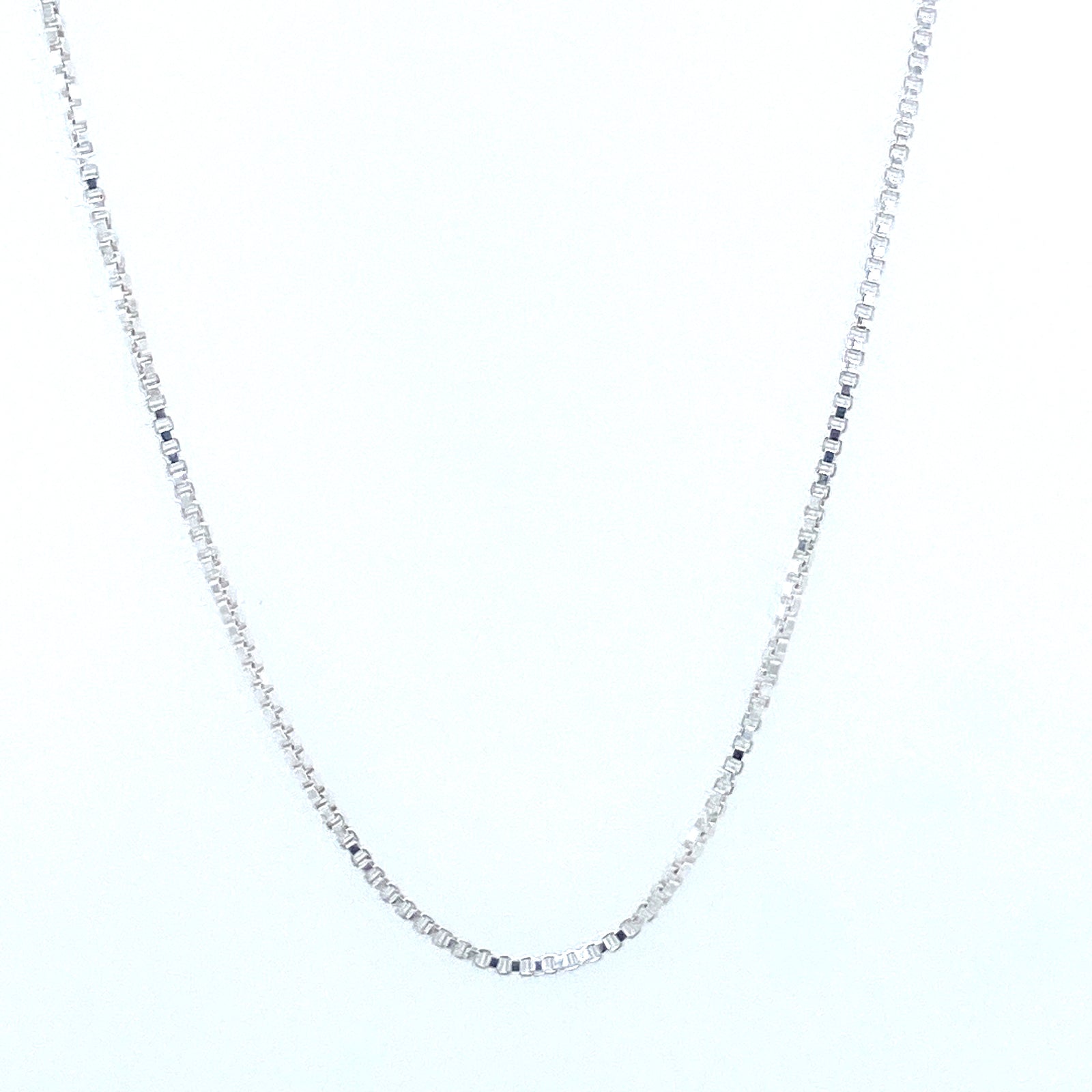 Sterling Silver Box Chain 015 Gauge