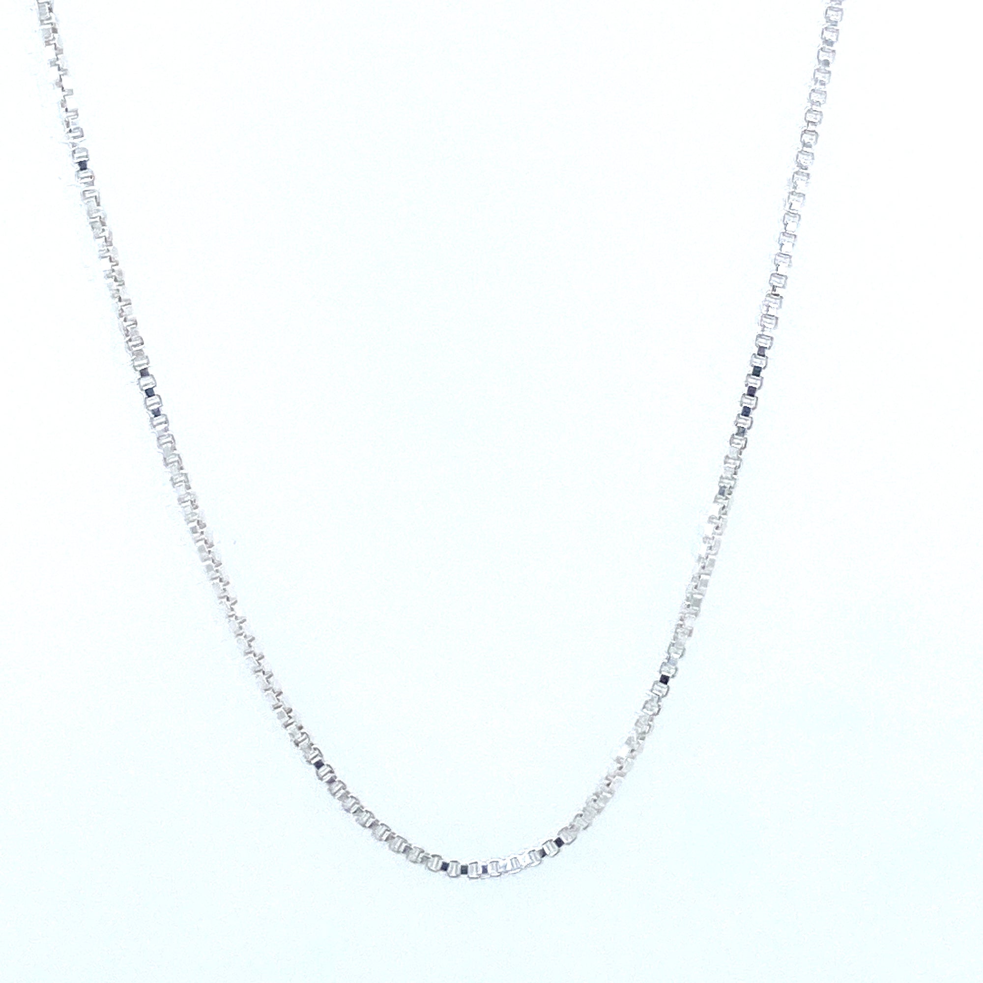 Sterling Silver Box Chain 015 Gauge