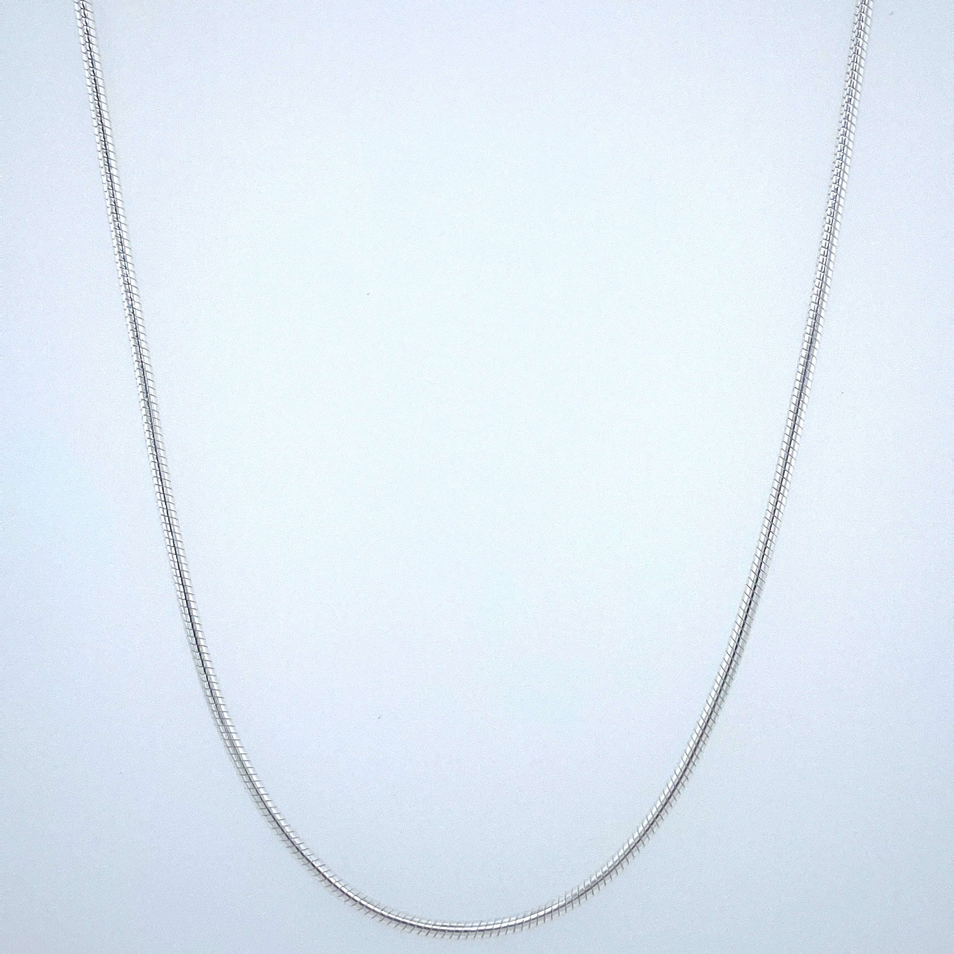 Sterling Silver Round Snake Chain