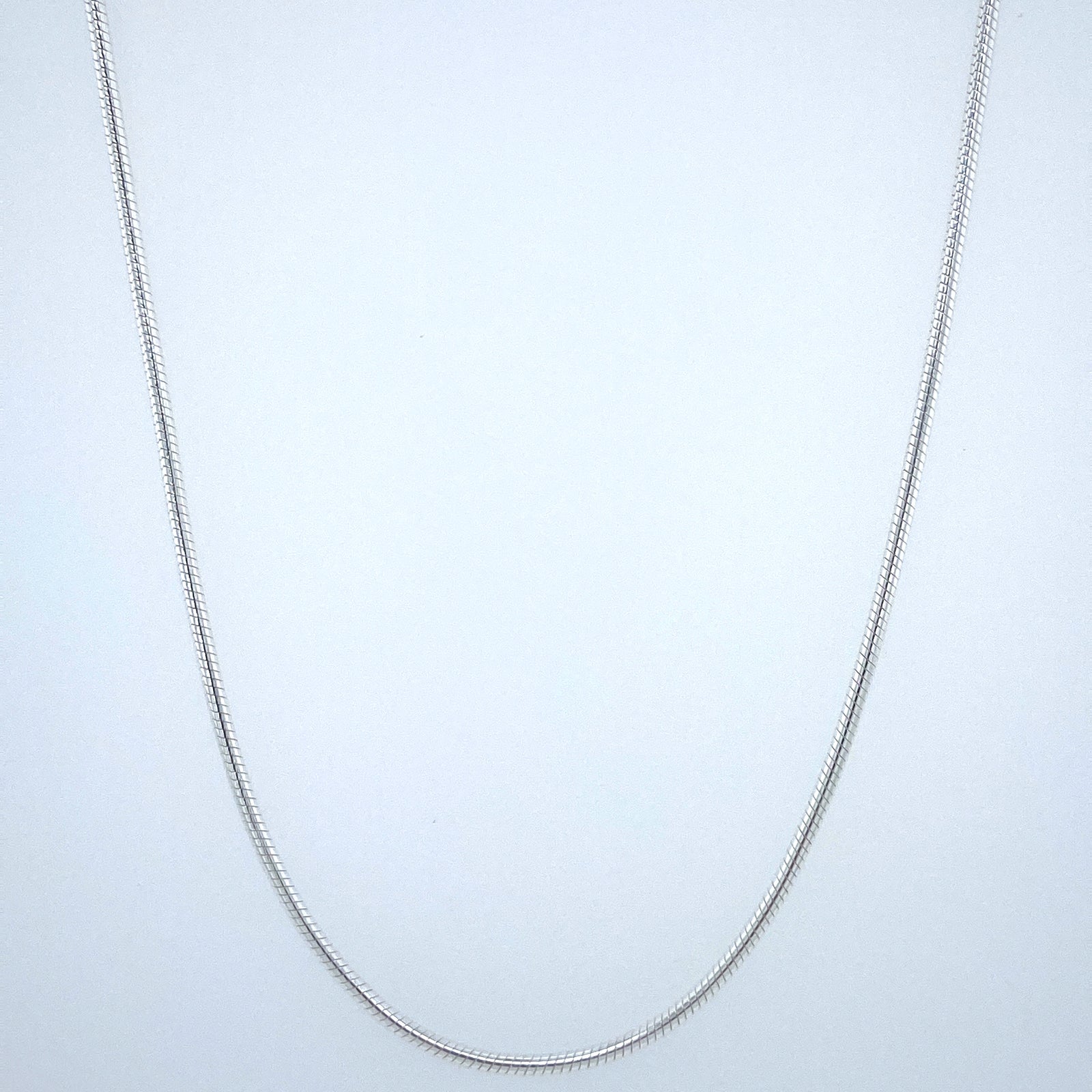 Sterling Silver Round Snake Chain