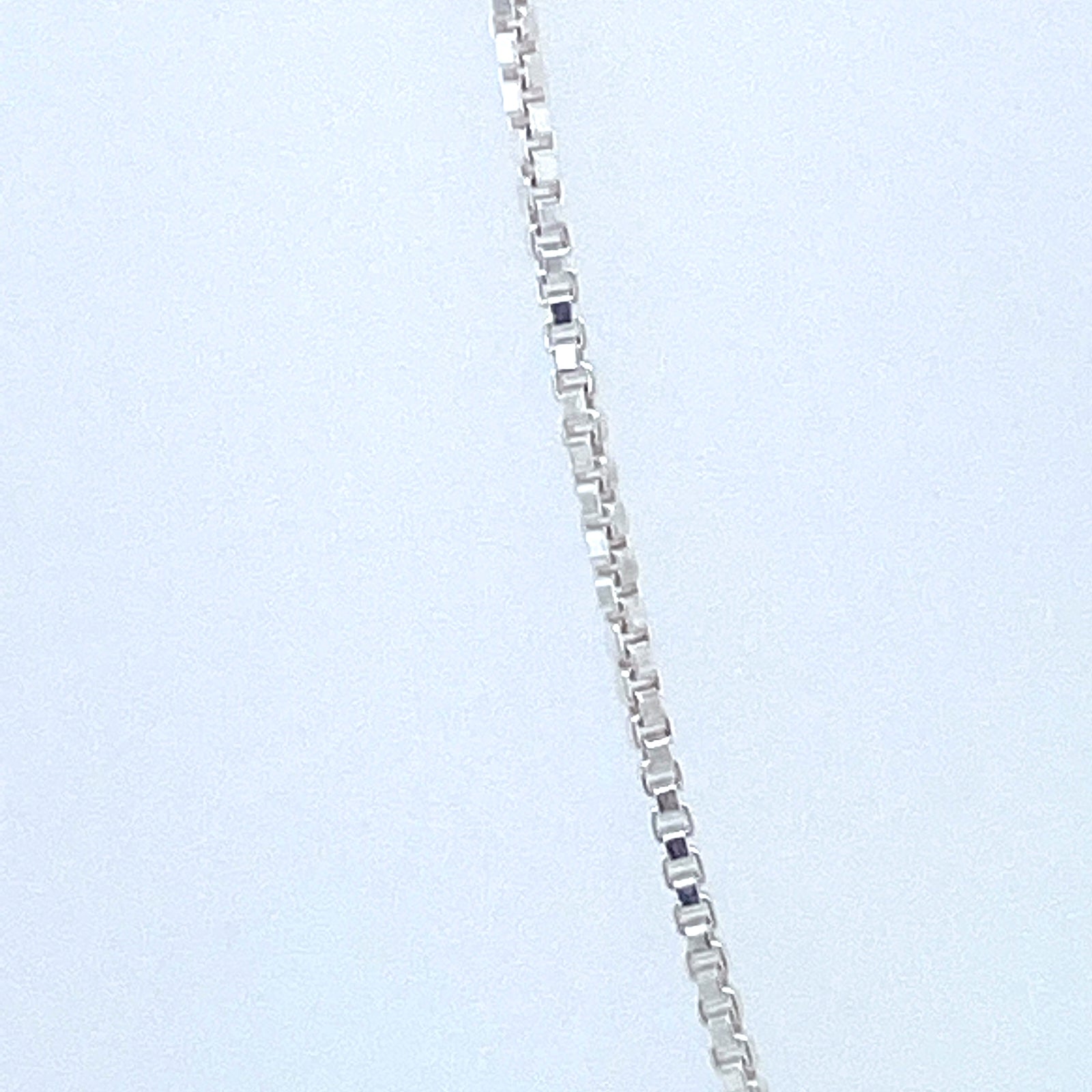 Sterling Silver Box Chain 015 Gauge