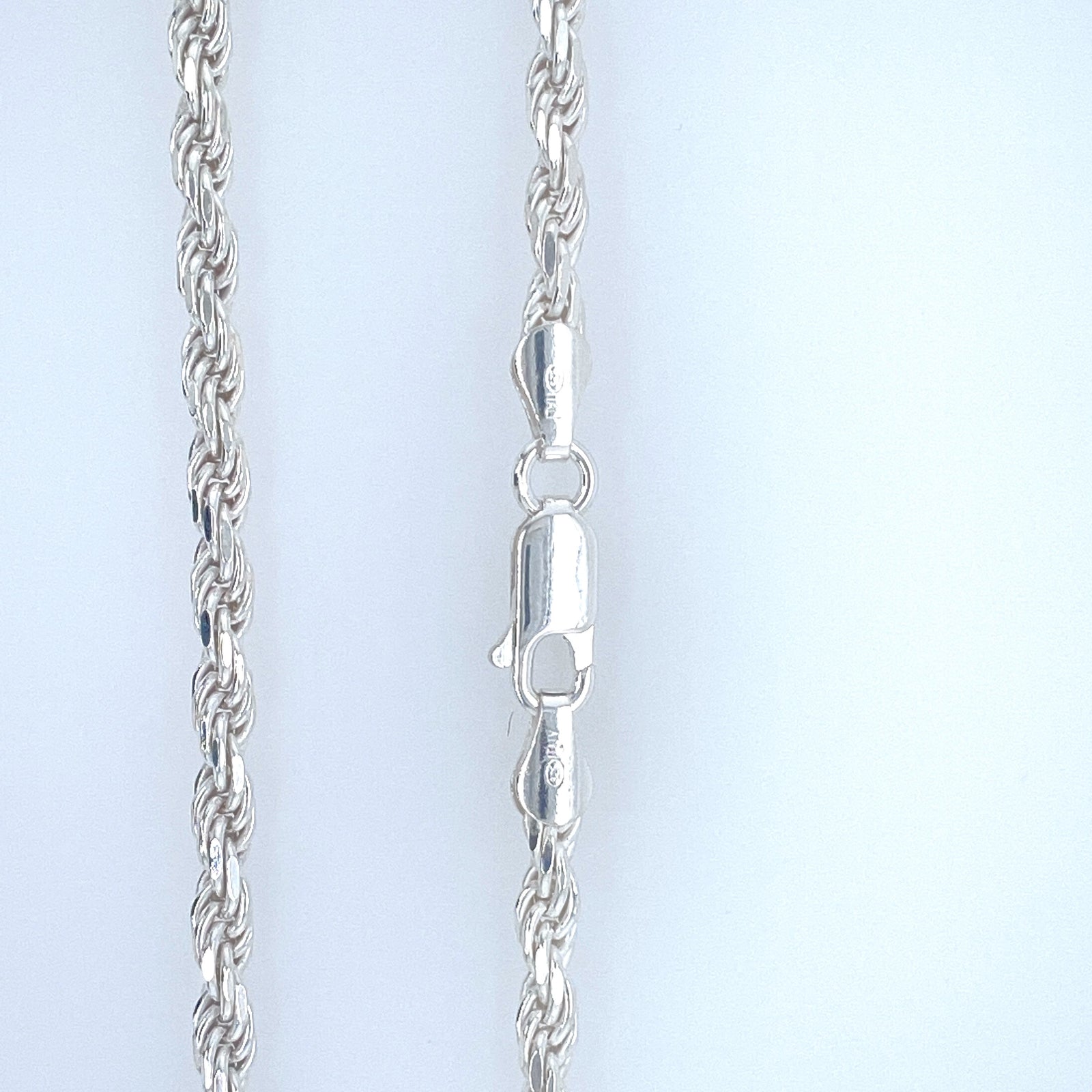 Sterling Silver Rope Chain