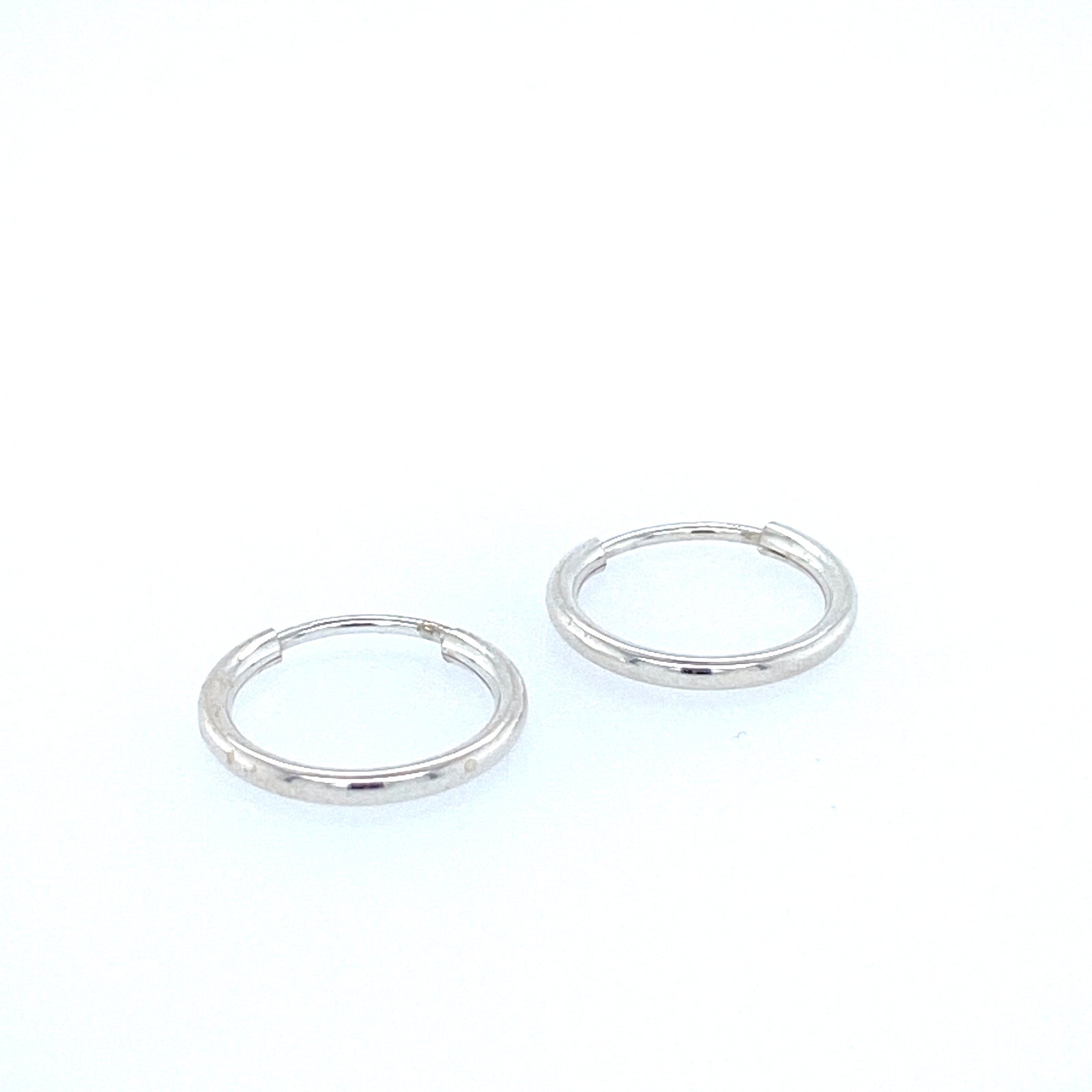 Sterling Silver 2mm Endless Hoop